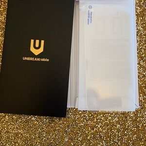 UNBREAKcable Screen Protector Kit . Clear Film 1 pack only/ IPhone 12 and 12 Pro
